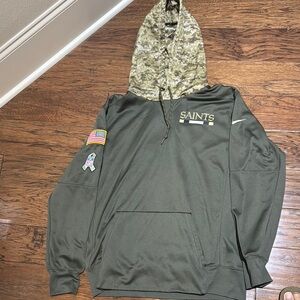 Nike Green Camo Performance Jacket
